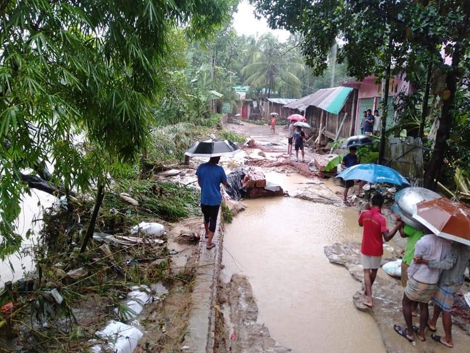 ঈদগাঁহ ফরাজীপাড়া- পোকখালীর যোগাযোগ বিচ্ছিন্ন