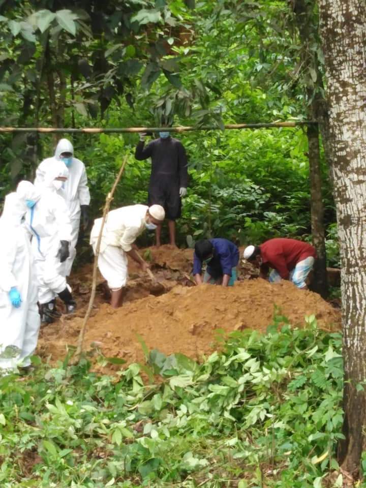 খুটাখালীতে করোনা রোগীর মৃত্যু, জানাযা ও দাফন সম্পন্ন