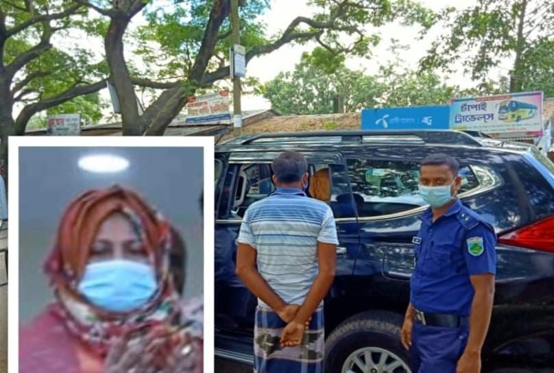 নাচোলে মাস্ক না পরে ঘুরে বেড়ায় ৯ জনকে জরিমানা