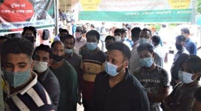চট্টগ্রামে  করোনা শনাক্ত ৮ বিদেশগামী যাত্রীর। 