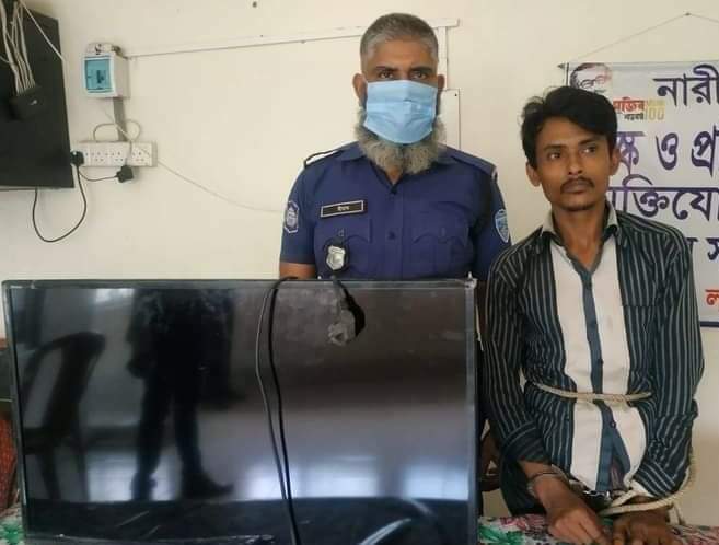 চুরির মালামাল সহ চোর গ্রেফতার, সংবাদ প্রকাশ করলে সাংবাদিককে প্রাণ নাশের হুমকি জিল্লালের (চোর) ছোট ভাই গোলাম মাওলার