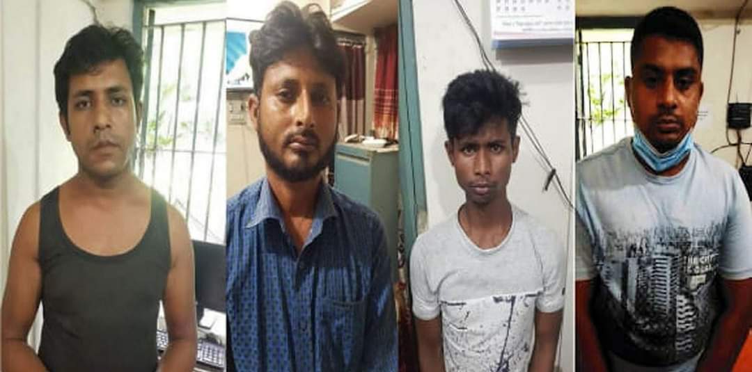 বন্ধুদের নিয়ে প্রেমিকাকে গণধর্ষণ, গ্রেফতার ৪