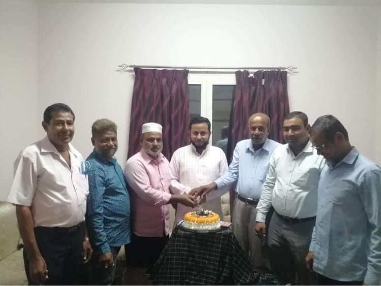 জন্মদিনের তৃণমূল নেতাদের ভালোবাসায় সিক্ত হলেন কাতার জাতীয় পার্টির সভাপতি