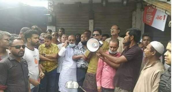 নওগাঁর রাণীনগরে পুলিশ পাহারায় বিএনপির বর্ধিত সভা অনুষ্ঠিত