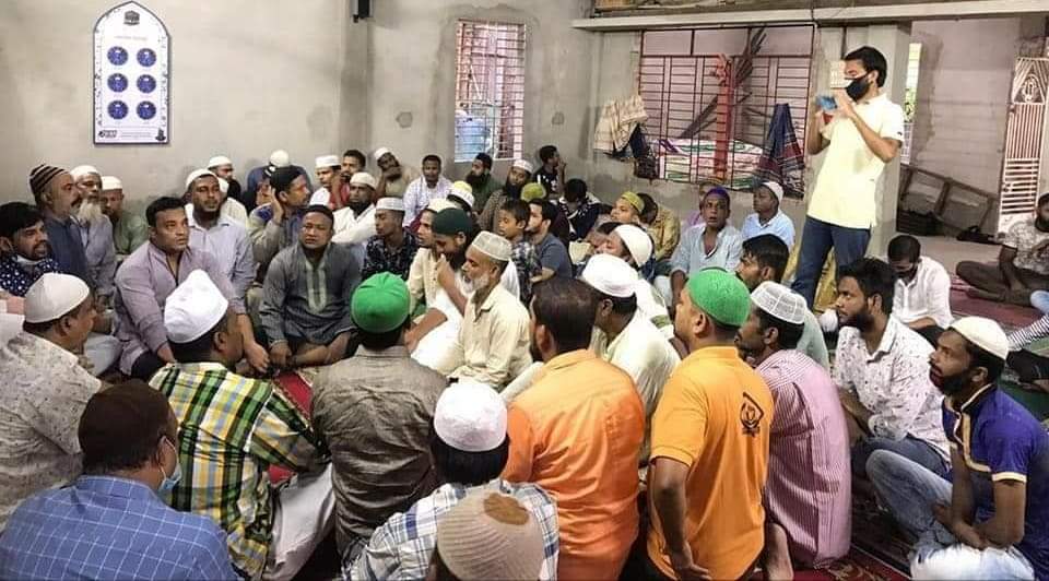 ২২নং এনায়েত বাজার ওয়ার্ড যুবদলের উদ্যোগে দোয়া মাহফিল অনুষ্ঠিত 