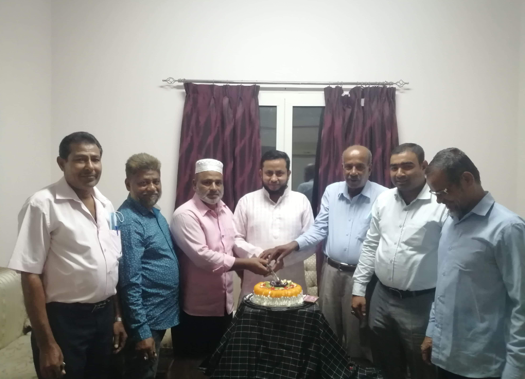 জন্মদিনের তৃণমূল নেতাদের ভালোবাসায় সিক্ত হলেন কাতার জাতীয় পার্টির সভাপতি 