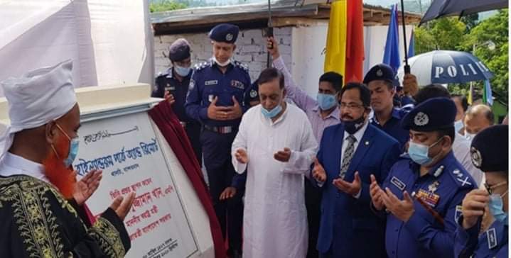 সীমান্তে চলমান সড়‌কের কাজ শেষ হ‌লে পার্বত্য জেলার নিরাপত্তা নি‌শ্চিত হ‌বে- স্বরাষ্ট্রমন্ত্রী আসাদুজ্জামান খান কামাল