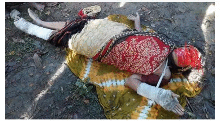 লক্ষ্মীপুরে হাত-পা ও চোখ-মুখ বাঁধা অবস্থায় এক বিধবা নারী উদ্ধার