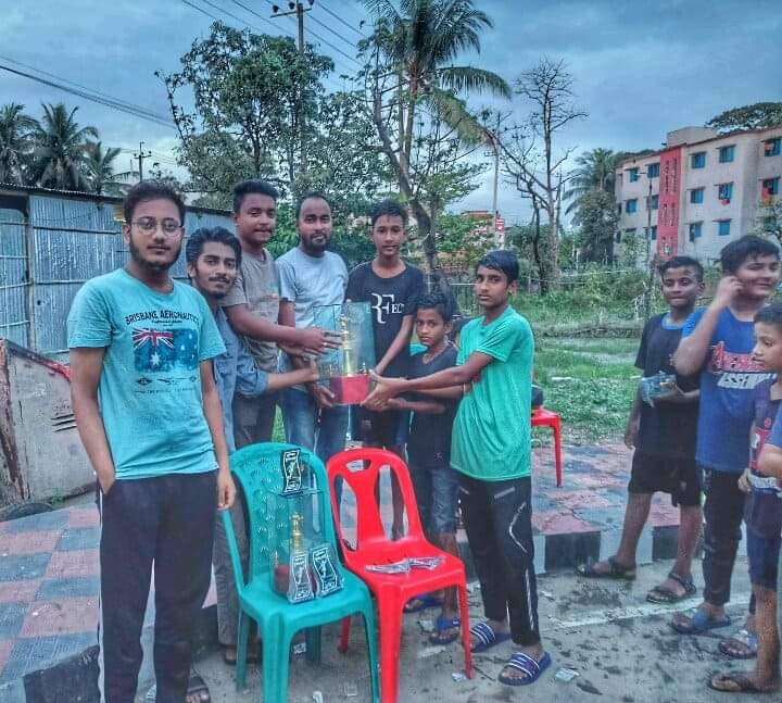 বঙ্গবন্ধু স্মৃতি ফাউন্ডেশন বন্দর শাখার উদ্যোগে শেখ রাসেলের ৫৭ তম জন্মদিন উপলক্ষে ফুটবল টূর্নামেন্ট
