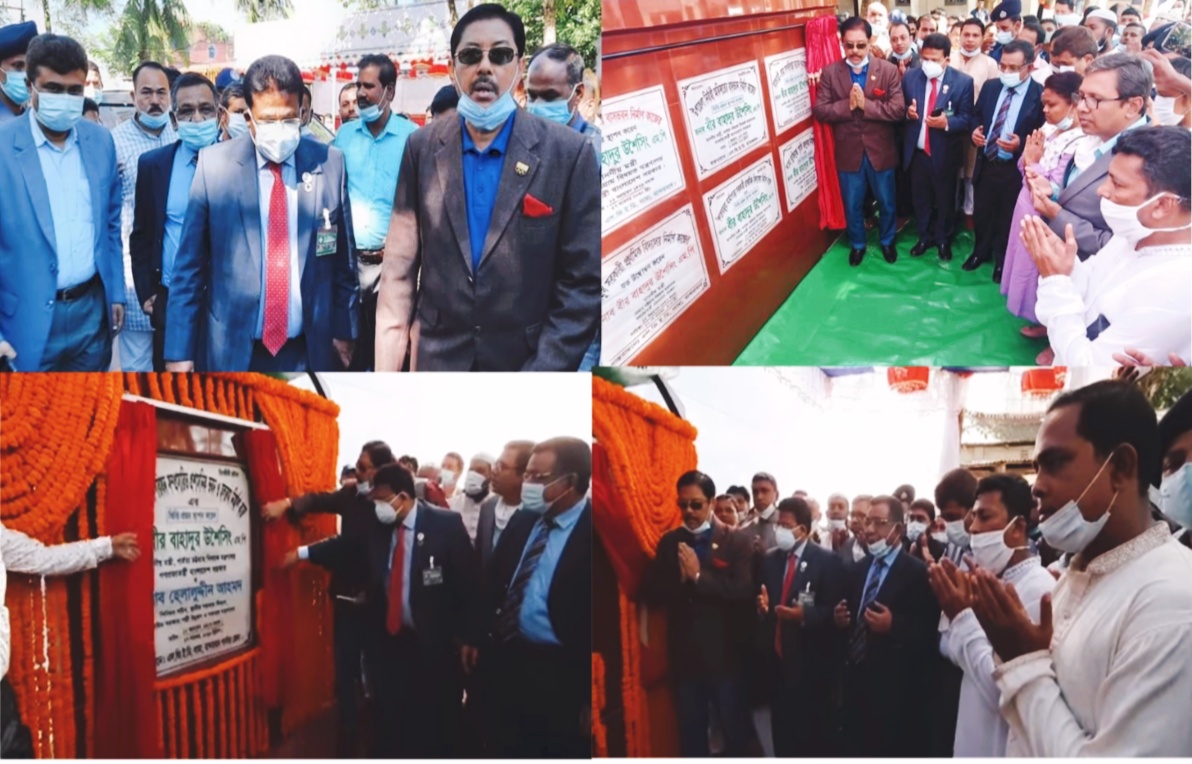 ১৭টি উন্নয়ন কাজের ভিত্তি প্রস্তর উদ্বোধন করলেন পার্বত্য মন্ত্রী বীর বাহাদুর 
