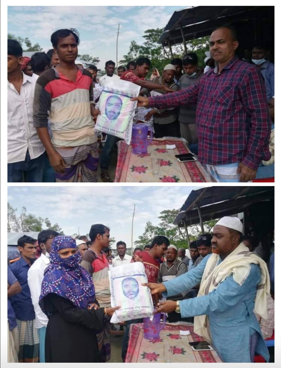 সুবর্ণচরের চরক্লার্ক ইউনিয়ন বিএনপির সভাপতি দরিদ্র ও অসহায় মানুষের মাঝে শীতবস্ত্র বিতরণ
