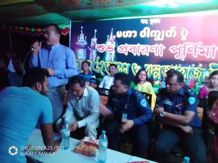 লামায় নানা আয়োজনে প্রবারণা উৎসব পালন