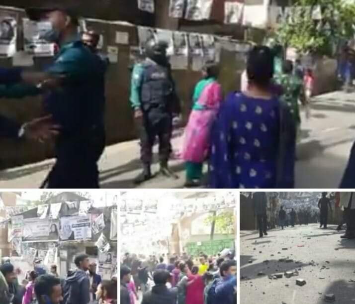 চসিক নির্বাচনে আঃলীগ বিএনপি ও বিদ্রোহী প্রার্থী ত্রিমুখী সংঘর্ষে নিহত ২ আহত অর্ধশত