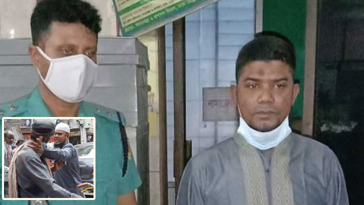 রিকশাচালককে মেরে অজ্ঞান করে ফেলা সেই নির্যাতনকারী আটক
