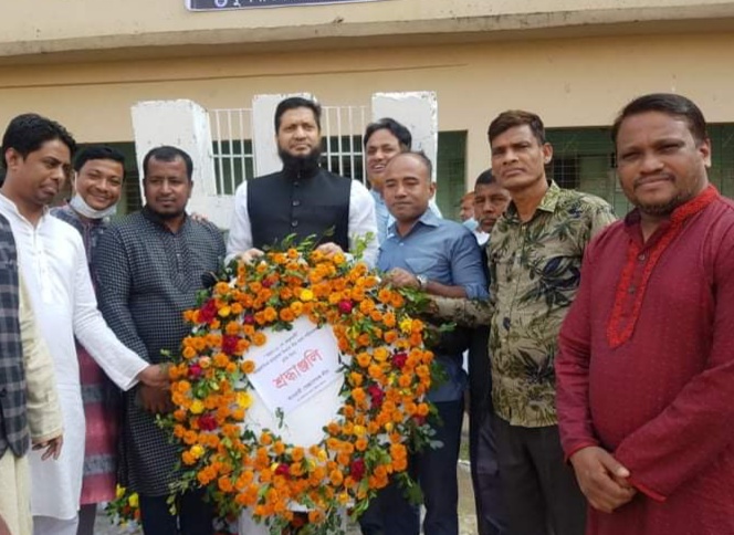 জালালাবাদ ওয়ার্ড স্বেচ্ছাসেবক লীগের মাতৃভাষা দিবস পালন