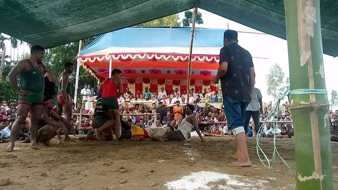 টাঙ্গাইলের মধুপুরে হা-ডু-ডু খেলা অনুষ্ঠিত
