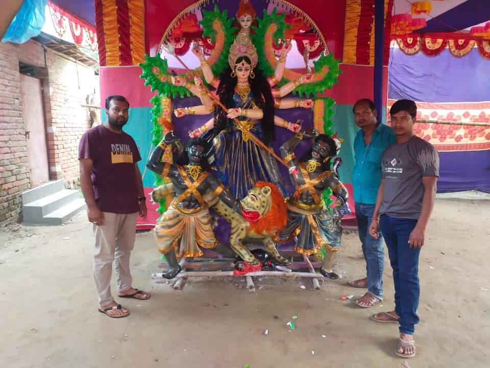 চাঁপাইনবাবগঞ্জে সারাদেশের ন্যায় ১ অক্টোবর শুরু হচ্ছে দুর্গাপূজা 