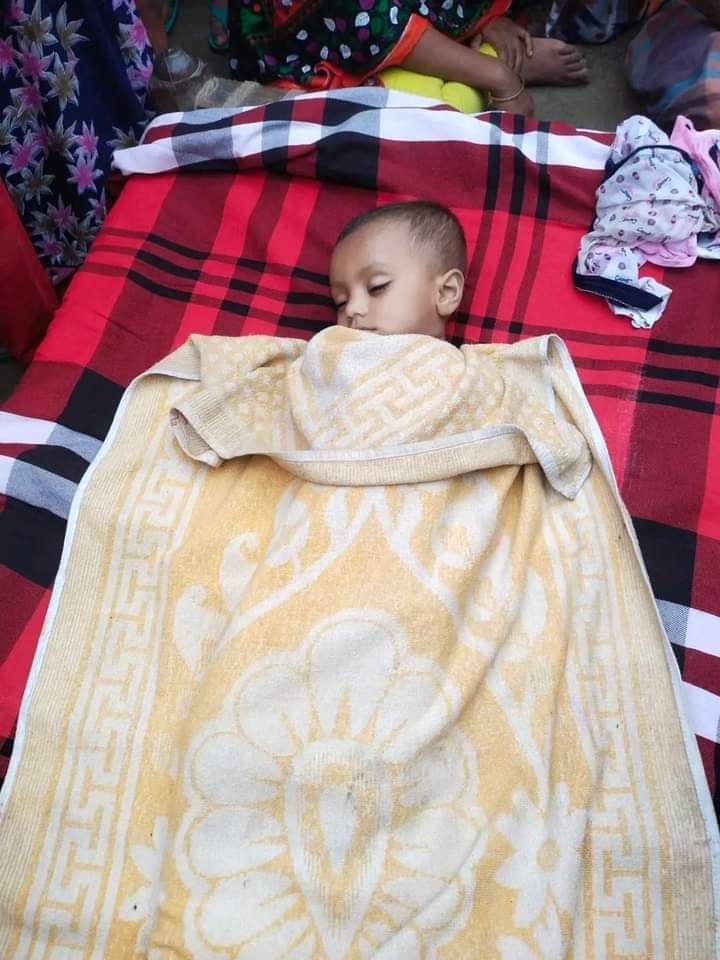 চাঁপাইনবাবগঞ্জের শিবগঞ্জে ট্রলির ধাক্কায় দুই বছরের শিশু নিহত