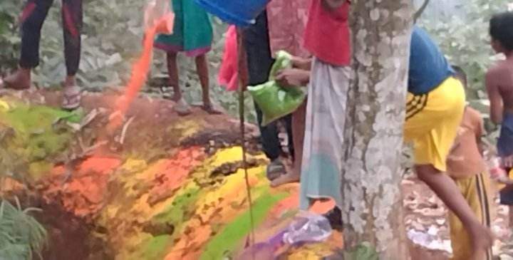 মধুপুরে অবৈধ জর্দ্দা ফ্যাক্টরীর সন্ধান  লক্ষাধিক টাকার মালামাল ধংশ 