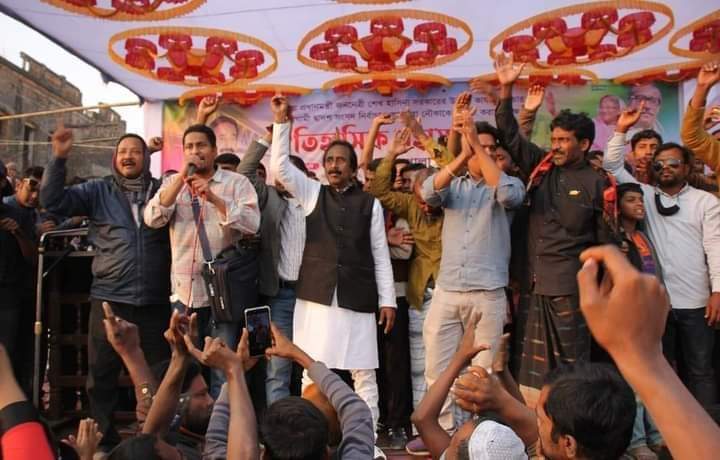 শিবগঞ্জ আসনের সাবেক এমপি গোলাম রাব্বানীর ঐতিহাসিক মহাসমাবেশ অনুষ্ঠিত