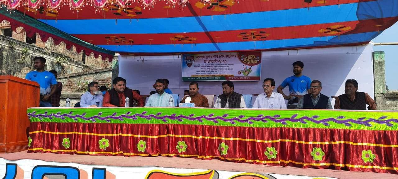 শিবগঞ্জের কানসাটে টি-টোয়েন্টি ক্রিকেট লীগের উদ্বোধন 