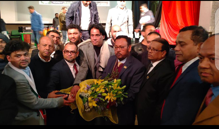 ইতালির মনফালকুনে  আওয়ামীলীগের ভারপ্রাপ্ত সভাপতি  মাসুদ পারভেজ  