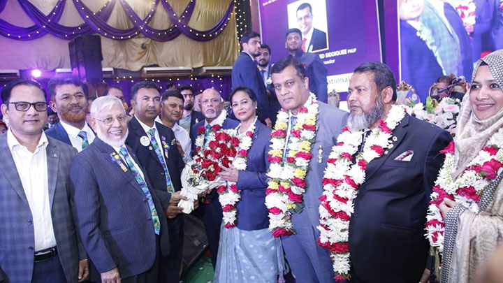 ১ম ভাইস জেলা গভর্ণর হিসেবে নির্বাচিত হলেন লায়ন কোহিনুর কামাল এমজেএফ