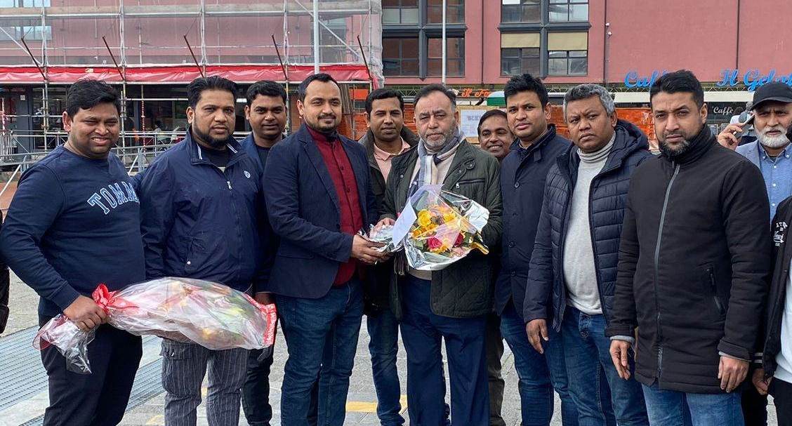 ইতালির জেনোভায় কেন্দ্রীয় বিএনপির আন্তর্জাতিক  সম্পাদক এর আকর্ষিক সফর 