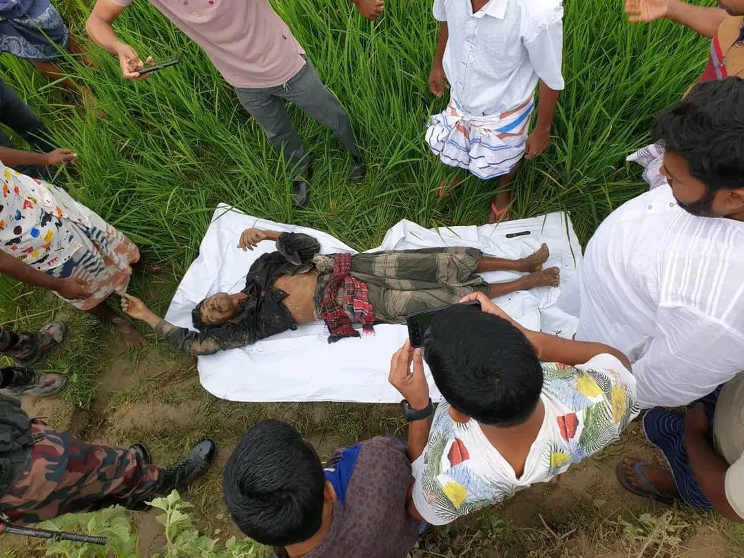 চাঁপাইনবাবগঞ্জ সীমান্তে গুলিবিদ্ধ লাশ উদ্ধার