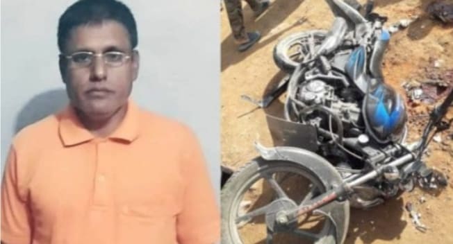 গোমস্তাপুরে ট্রাক চাপায় মোটরসাইকেল আরোহীর মৃত্যু 