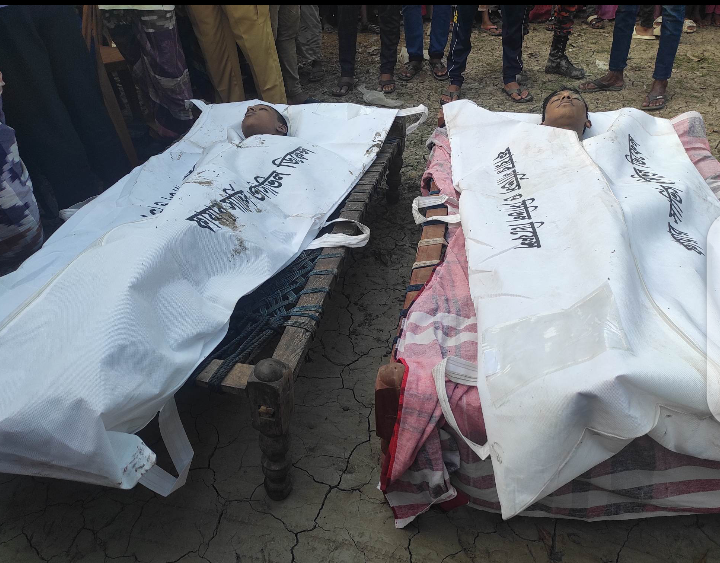 চাঁপাইনবাবগঞ্জের মহানন্দা নদীতে গোসল করতে নেমে পানিতে ডুবে ২ জনের মৃত্যু 