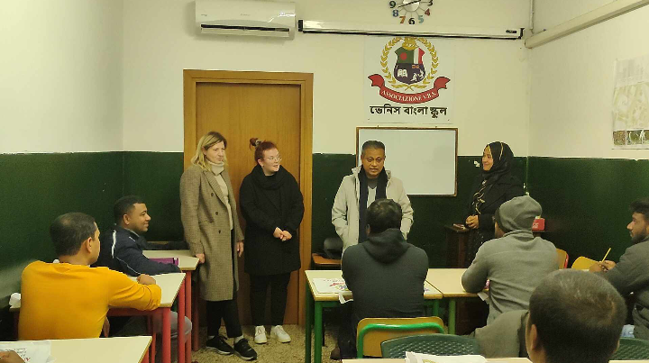 শিক্ষার্থী বৃদ্ধি পাচ্ছে ভেনিস বাংলা স্কুলে ইতালিয়ান ভাষা শিক্ষা কোর্সে