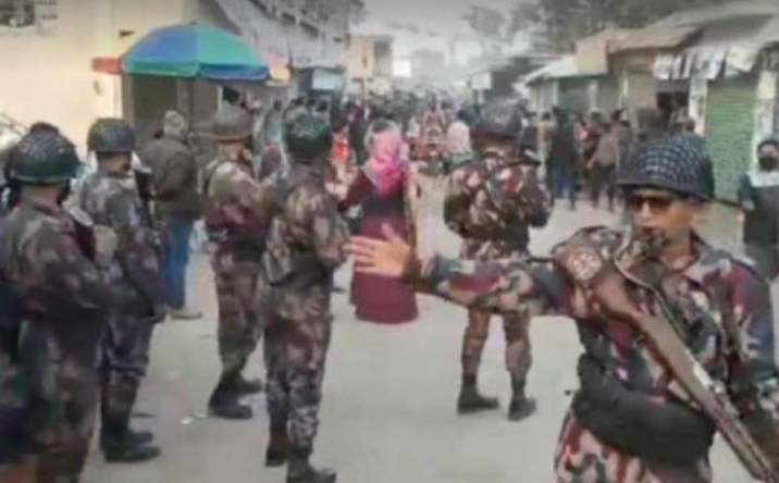রাজশাহী-৪ আসন নৌকা ও কাঁচির সমর্থকদের মধ্যে সংঘর্ষে আহত ২০