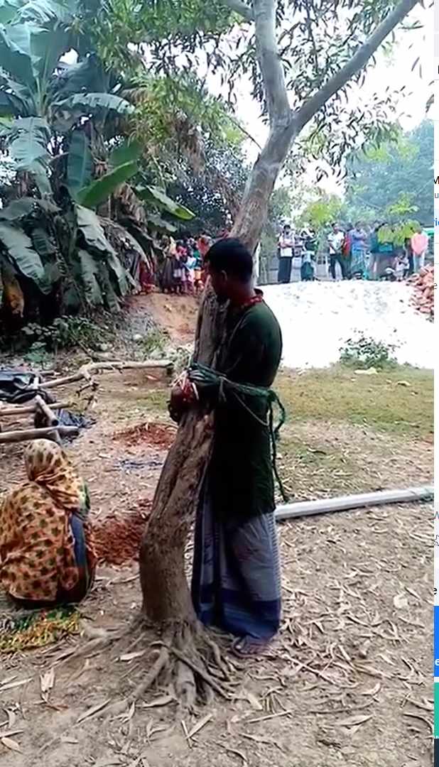 টাঙ্গাইলের মধুপুরে জমি সংক্রান্ত জেরে ৩জনকে গাছে বেঁধে নির্যাতনের অভিযোগ 