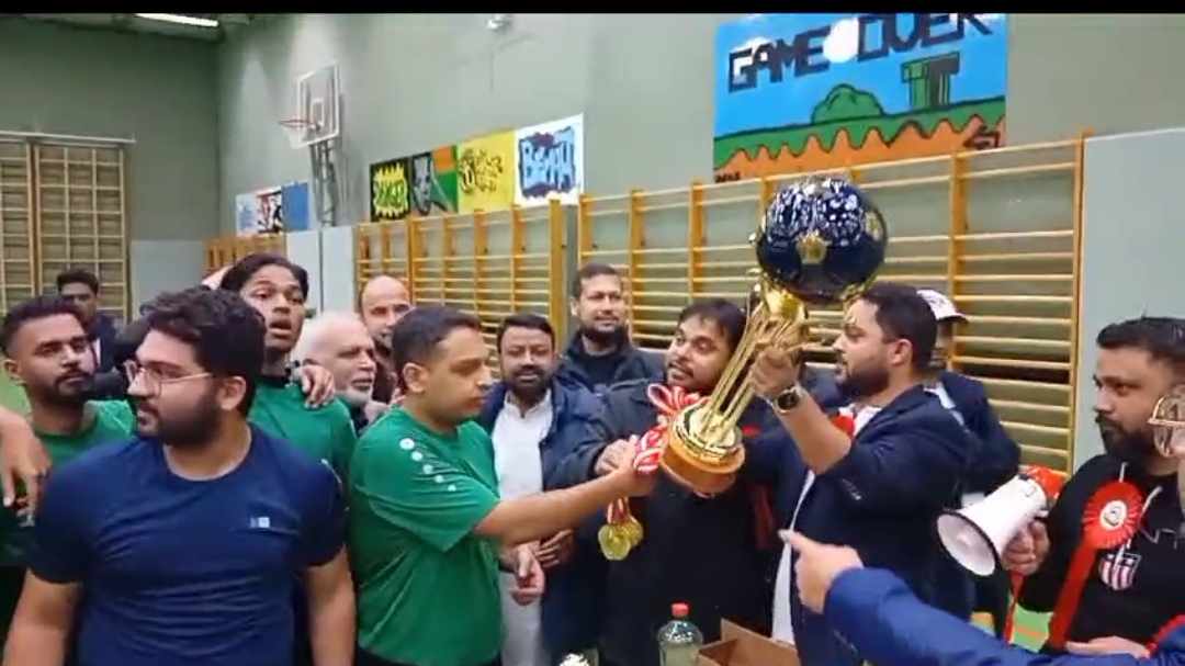 বাংলাদেশ অস্ট্রিয়া সমিতির শীতকালীন ইন্ডোর ফুটবলে চ্যাম্পিয়ন পদ্মা রেঞ্জার্স