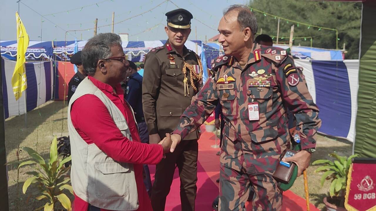 চাঁপাইনবাবগঞ্জ রহনপুর ব্যাটালিয়ন (৫৯ বিজিবি) ‘র ৮ম প্রতিষ্ঠা বার্ষিকী পালিত